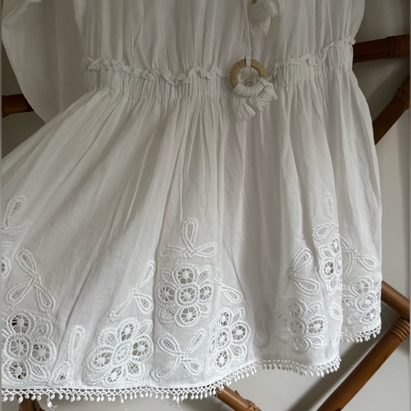 Ramy Brook Eyelet Lace Embroidered Dress - Picture 4 of 6